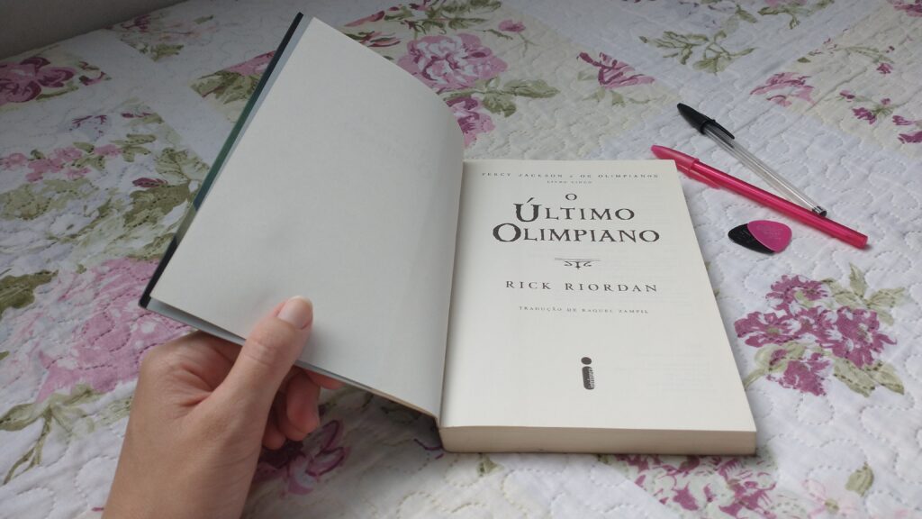 Desfecho da série Percy Jackson e Os Olimpianos, escrita por Rick Riordan e publicada no Brasil pela Editora Intrínseca.